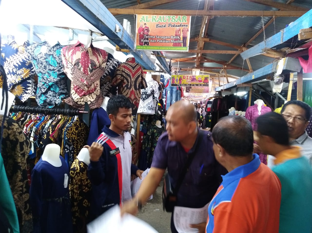 Pedagang Pasar Sukaramai Diberi Waktu Hingga 7 Februari 2020 untuk Kosongkan TPS